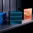 [LUNCH-BOX] KAGA SHIKISAI WATER BLUE | KANAZAWA GOLD LEAF | HAKUICHI