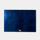 [TABLE MAT] KAGA SHIKISAI DEEP BLUE | KANAZAWA GOLD LEAF | HAKUICHI