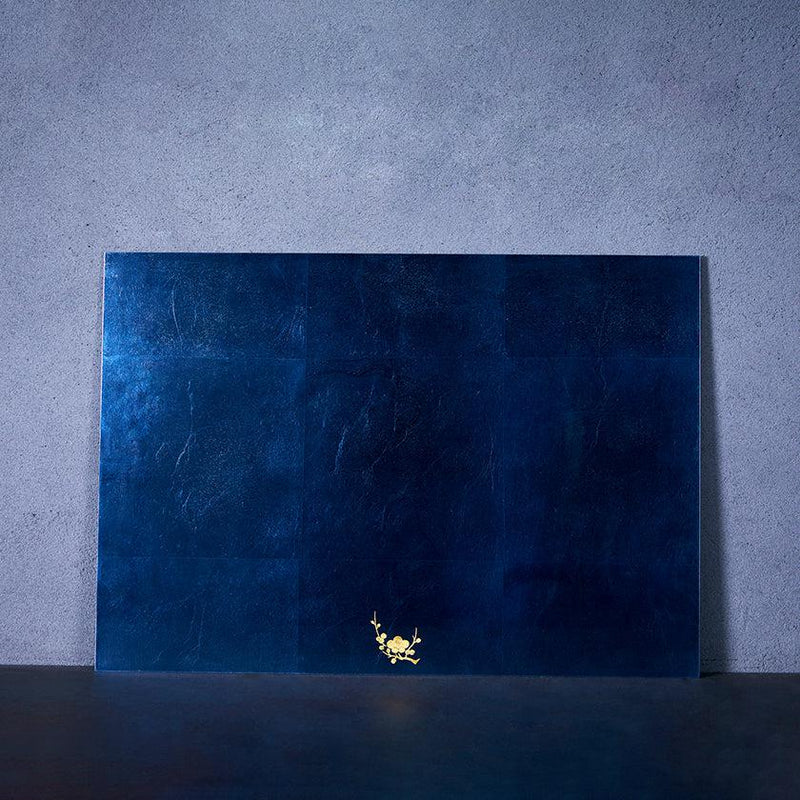 [桌墊] Kaga Shikisai Deep Blue |金澤金葉| hakuichi