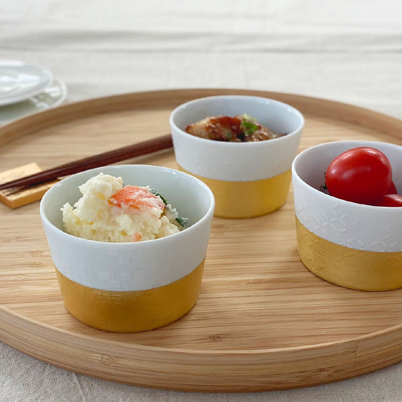 [碗]箔紙komon方格菜|金澤金葉| hakuichi