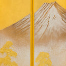 [FOLDING SCREEN (ROOM DIVIDER)] MT.FUJI 4-FOLD FOLDING SCREEN | KANAZAWA GOLD LEAF | HAKUICHI