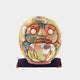 [daruma（娃娃）]江戶daruma（大）Yuzen Hana江戶藝術娃娃| kakinuma娃娃