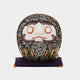 [Daruma (Doll)] Edo Daruma (ใหญ่) Nishijin Black | Edo Art Dolls | ตุ๊กตา Kakinuma