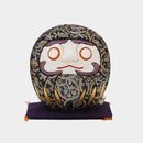 [DARUMA (DOLL)] EDO DARUMA (LARGE) NISHIJIN BLACK | EDO ART DOLLS | KAKINUMA DOLLS