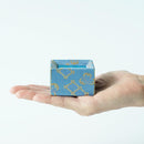 [JEWELRY CASE] AJIRO RING CASE (BLUE) | EDO ART DOLLS | KAKINUMA DOLLS
