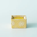 [JEWELRY CASE] AJIRO RING CASE (YELLOW) | EDO ART DOLLS | KAKINUMA DOLLS