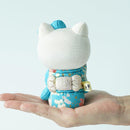 [BECKONING (LUCKY) CAT] HELLO KITTY (BLUE) | EDO ART DOLLS | KAKINUMA DOLLS