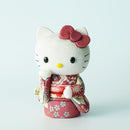 [BECKONING (LUCKY) CAT] HELLO KITTY (PURPLE) | EDO ART DOLLS | KAKINUMA DOLLS