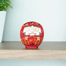 [DARUMA (DOLL)] EDO DARUMA CHIRIMEN RED (S) | EDO ART DOLLS | KAKINUMA DOLLS