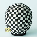 [DARUMA (DOLL)] EDO DARUMA CHECKERED PATTERN (S) | EDO ART DOLLS | KAKINUMA DOLLS