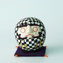 [DARUMA (DOLL)] EDO DARUMA CHECKERED PATTERN (S) | EDO ART DOLLS | KAKINUMA DOLLS