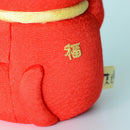 [BECKONING (LUCKY) CAT] MANEKI NEKO FENG SHUI DX RED (M) | EDO ART DOLLS | KAKINUMA DOLLS