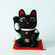 [Beckoning (Lucky) Cat] Maneki Neko Feng Shui DX Black (M) | Edo Art Dolls | ตุ๊กตา Kakinuma