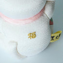 [BECKONING (LUCKY) CAT] MANEKI NEKO FENG SHUI DX WHITE (M) | EDO ART DOLLS | KAKINUMA DOLLS