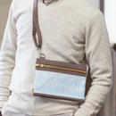 [BAG] BLUE CHOCOLATE MINT | NISHIJIN TEXTILES