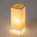 [LIGHTING] WASHI LANTERN ASANOHA SQUARE  (B TYPE) | KUMIKO