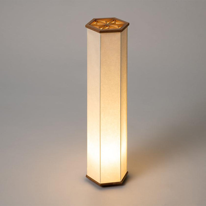 [LIGHTING] WASHI LANTERN ASANOHA SQUARE  (D TYPE) | KUMIKO