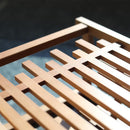 [UMBRELLA STAND] AKITA CEDAR LATTICEWORK UMBRELLA STAND | WOODWORKING