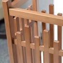 [UMBRELLA STAND] AKITA CEDAR LATTICEWORK UMBRELLA STAND | WOODWORKING