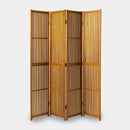 [FOLDING SCREEN (ROOM DIVIDER)] AKITA CEDAR LATTICEWORK 4-FOLD FOLDING SCREEN  | WOODWORKING