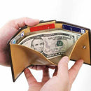 [WALLET / BAG] THREE-FOLD WALLET (INKSTONE) | LEATHER WORK | SATORI