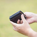 [WALLET / BAG] TRI-FOLD WALLET (GUNJOU) | LEATHER WORK | SATORI