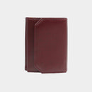 [WALLET / BAG] TRI-FOLD WALLET (GRAPE) | LEATHER WORK | SATORI