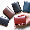 [WALLET / BAG] BOX COIN PURSE (INKSTONE) | LEATHER WORK | SATORI