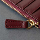 [WALLET / BAG] MATSUSAKA LEATHER SMART WALLET (WINE) | LEATHER WORK | SATORI