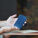 [WALLET / BAG] MATSUSAKA LEATHER SMART WALLET (NAVY) | LEATHER WORK | SATORI