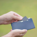 [WALLET / BAG] MATSUSAKA LEATHER SMART WALLET (NAVY) | LEATHER WORK | SATORI