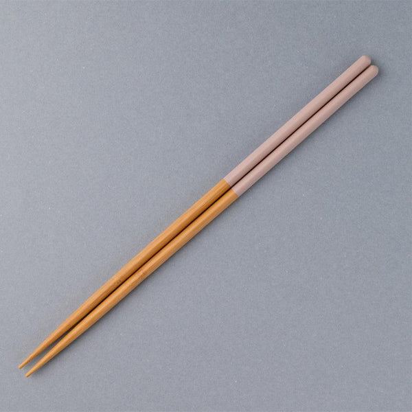 [筷子] SAIBASHI HASHIKURA SENEEN01淡粉色（30cm）|松山|瓦卡薩漆器