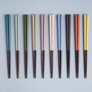 [CHOPSTICKS] WENGE OCTAGON HASHIKURA SEASON01 BEIGE (22.5cm) | MATSUKAN | WAKASA LACQUERED CHOPSTICKS