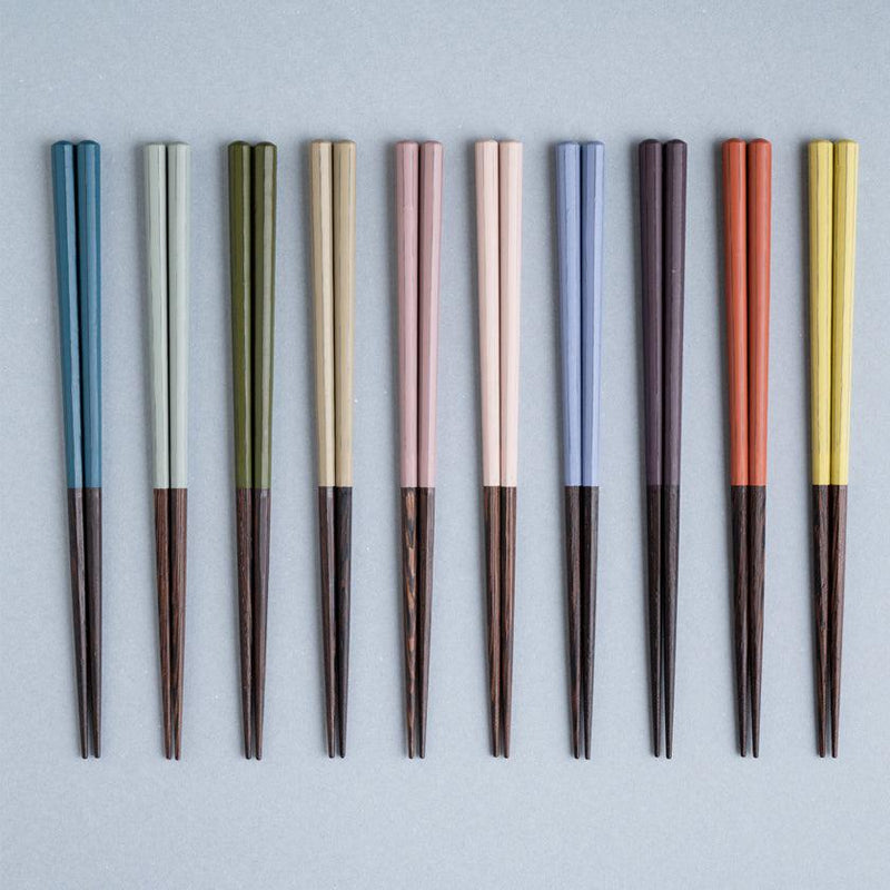 [筷子]滋養八角散列丸季節01米色（22.5cm）|松山|瓦卡薩漆器
