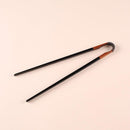 [CHOPSTICKS] KODAIBASHI TONGS BLACK (24cm) | MATSUKAN | WAKASA LACQUERED CHOPSTICKS