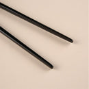 [CHOPSTICKS] KODAIBASHI TONGS BLACK (24cm) | MATSUKAN | WAKASA LACQUERED CHOPSTICKS