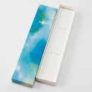 [CHOPSTICKS] GIFT BOX FOR GIFTS FOR 1 SET OF PAPER BOX (BLUE) | MATSUKAN | WAKASA LACQUERED CHOPSTICKS