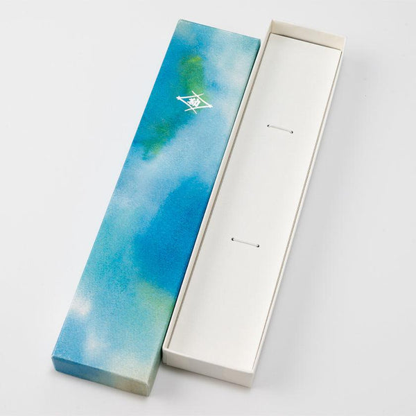 [筷子]禮品盒1套紙箱（藍色）|松山|瓦卡薩漆器