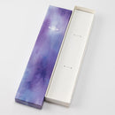 [CHOPSTICKS] GIFT BOX FOR GIFTS FOR 2 SET OF PAPER BOX (PURPLE) | MATSUKAN | WAKASA LACQUERED CHOPSTICKS