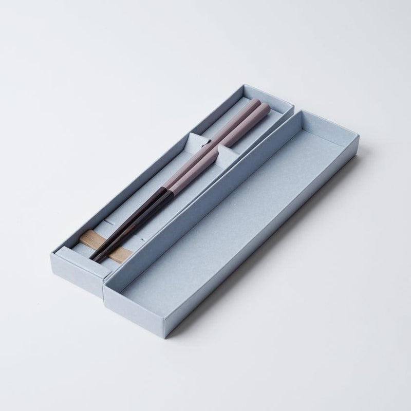[筷子] WENGE八角形hashikura Season01 Pink（帶筷子休息）| wakasa漆器|松本