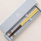 [Chopsticks] Wenge Octagon Hashikura Season01黃色（帶筷子休息）| wakasa漆器|松本