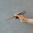 [CHOPSTICKS] UTSUWATO TRIANGULAR 23CM (DISHWASHER-SAFE) | WAKASA LACQUERED CHOPSTICKS | MATSUKAN