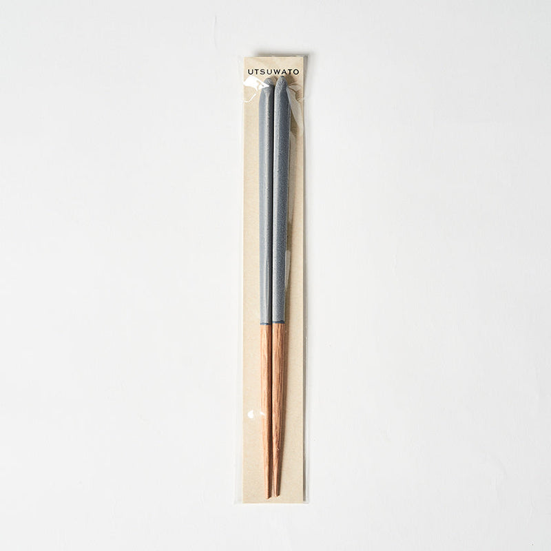 [筷子] utsuwato三角23厘米（洗碗機安全）| wakasa漆器|松本