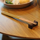 [CHOPSTICKS] UTSUWATO TRIANGULAR 23CM (DISHWASHER-SAFE) | WAKASA LACQUERED CHOPSTICKS | MATSUKAN