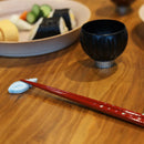 [CHOPSTICKS] SHELL PEONY PAIR WITH CHOPSTICK RESTS | WAKASA LACQUERED CHOPSTICKS | MATSUKAN