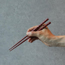 [CHOPSTICKS] SHELL PEONY PAIR WITH CHOPSTICK RESTS | WAKASA LACQUERED CHOPSTICKS | MATSUKAN