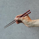 [CHOPSTICKS] SHELLED SHIORI PAIR WITH CHOPSTICK RESTS | WAKASA LACQUERED CHOPSTICKS | MATSUKAN
