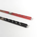 [CHOPSTICKS] SHELLED SHIORI PAIR WITH CHOPSTICK RESTS | WAKASA LACQUERED CHOPSTICKS | MATSUKAN