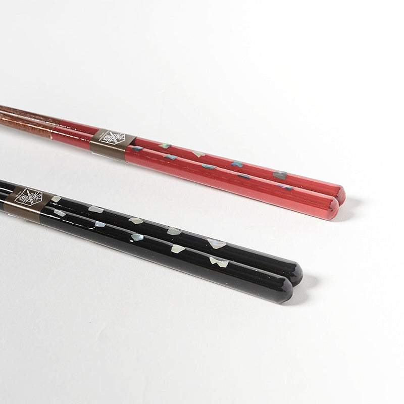 [筷子]被砲彈的shiori對與筷子休息| wakasa漆器|松本