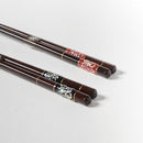 [CHOPSTICKS] RADEN CHECKERED PAIR WITH CHOPSTICK RESTS | WAKASA LACQUERED CHOPSTICKS | MATSUKAN